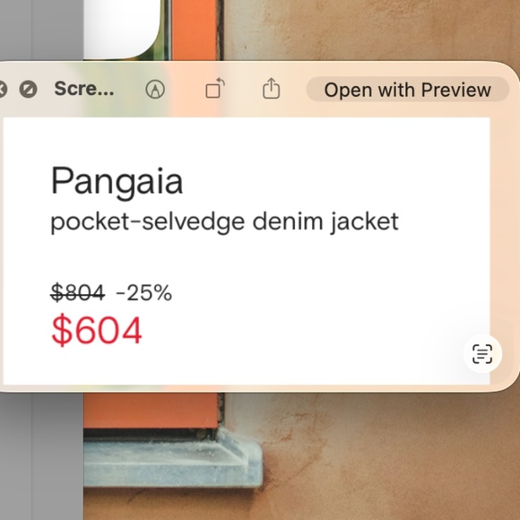 Denim Jacket (Pangaia pocket-selvedge denim jacket) - Picture 2 of 9
